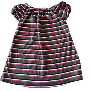 Pinc Kids Striped Short Sleeve Dress - Size 5/6